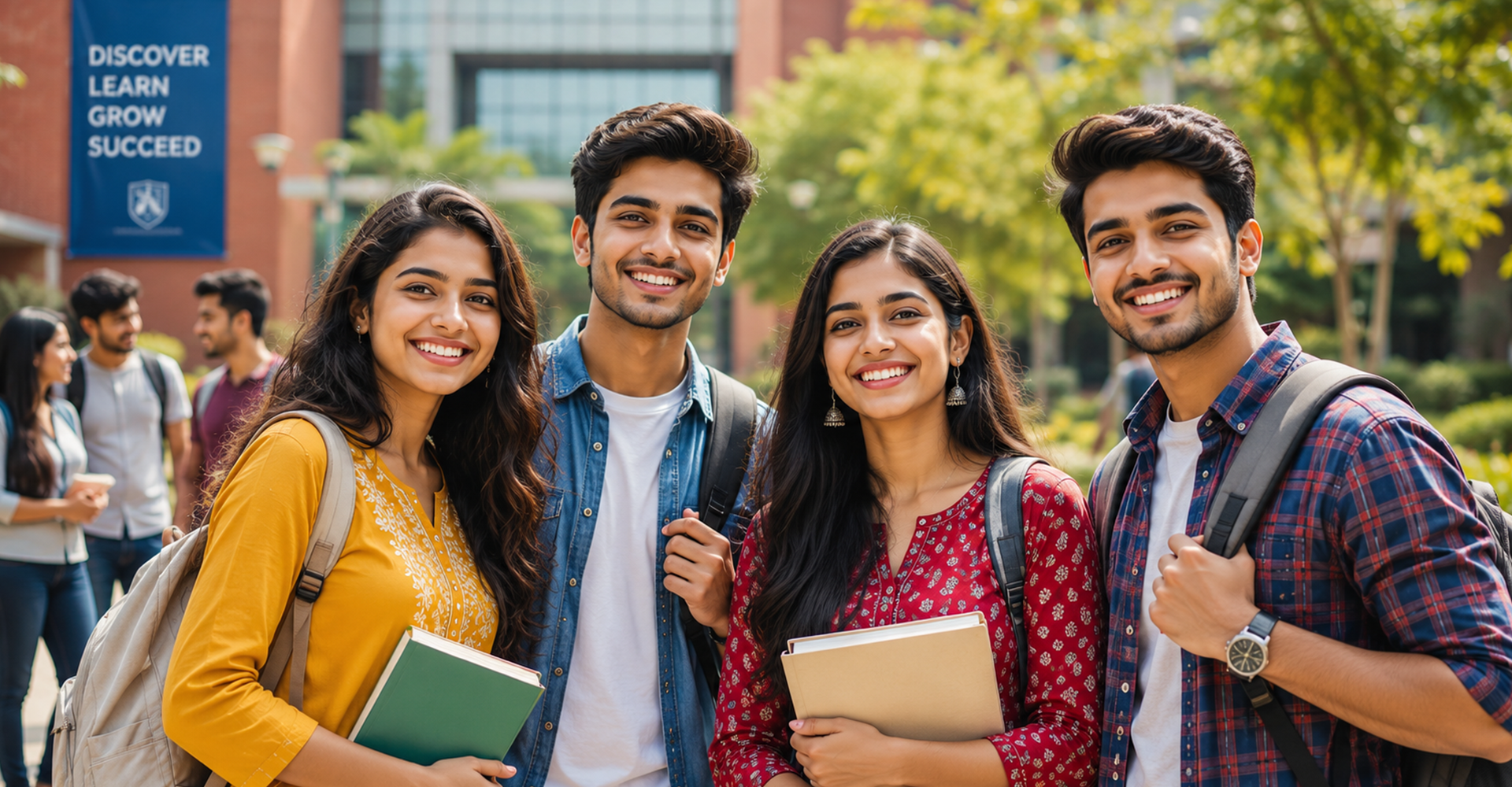 Indian students preparing to study abroad with Vibedu — admissions, scholarships and visas for the UK, USA, Canada, Australia, New Zealand and Ireland