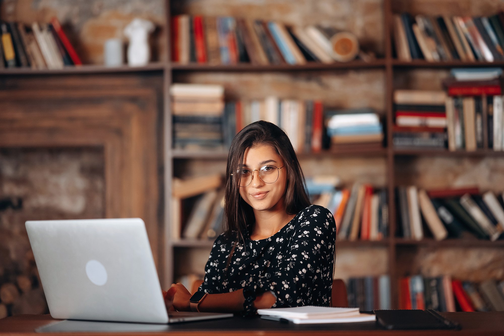 Course Selection 1 Student researching course options with Vibedu guidance